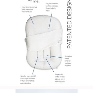 Snuggle me organic with cover